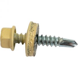 Самосверлящий винт HARDWEX ТМ HWX4-W-P7-4.8x25 мм, св.№3, RAL 1014, 250 шт. 5190000001376 