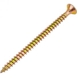 Саморез Мир крепежа DIN 7962 6,0x90 Pozi желтый цинк (300 шт) Т0000014341 