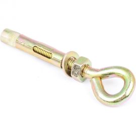 Анкерный болт с кольцом Стройбат 10x60 цинк 8 шт 307940 