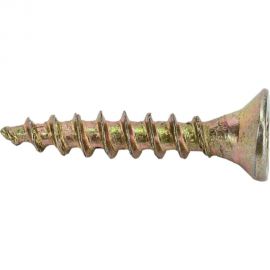 Саморез КРЕП-КОМП желтый цинк POZY 3x16, 300 шт. жд316мф 