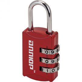 Навесной кодовый замок Аллюр ВС1К-22/3 красный 3452 
