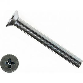 Винт КРЕП-КОМП потайной, цинк DIN965 4х50 40шт вп450мф 