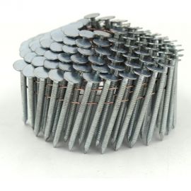 Барабанный кровельный гвоздь СПГФ Премиум ершеный, 38х3.1 мм, цинк (Zn), 1440 шт. ГКБ_38*3.1_Ер_Пр_Цн_СПГФ 