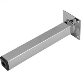 Ножка Tech-Krep металл, квадрат, нерегулируемая, 25x25x200 мм, хром - накл. 152148 