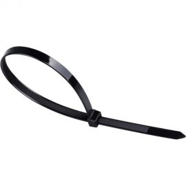 Нейлоновая стяжка (хомут) OXCRAFT 3,6х250 мм, черная, 100 шт. УТ-00008169 