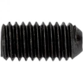 Установочный винт ЦКИ DIN 916, М6x12 45H, окс., HEX3, 80 шт. 8424 