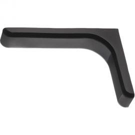 Консоль с декоративной накладкой Tech-Krep 240 мм, черный 1 шт. 129961 