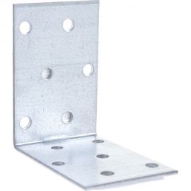 Крепежный уголок Невский Крепеж равносторонний, цинк, 80x80x40x2 мм 922480 