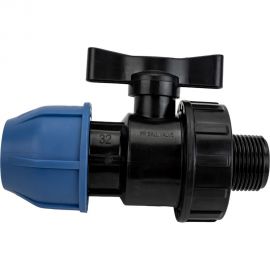 ПНД Кран Rvc 32x1 наружная резьба UNIO/ 12606 
