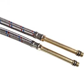 Подводка к смесителям Rvc 80 см, пара, Мх10x60 и Мх10x70 длинный штуцер 10029 