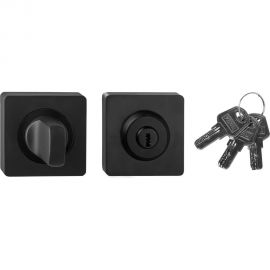 Завертка с ключом PUERTO РЕНЦ черный INBK-K 02 Black 