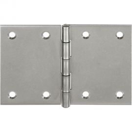 Петля VORMANN прямая, широкая, 50х75х1,2 мм, нержавеющая сталь 010504050 