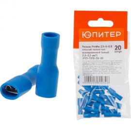 Кабельный наконечник ЮПИТЕР РппИм 2,5-5-0,8 2,5 мм2 20 штук JPZ1-7212-02-20 