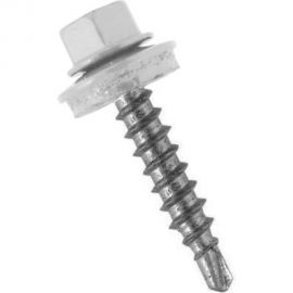 Кровельный саморез Госкреп 4,8х35 RAL 9003 белый, 250 шт. 2-0016710 