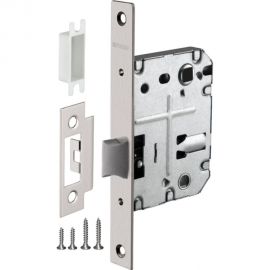 Врезная защелка Fuaro PLASTIC P72-50 SN матовый никель 33607 