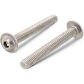 Винт с фланцем ЦКИ ISO 7380-2, М6x25, 10.9, Ц, 100 шт. 39733 