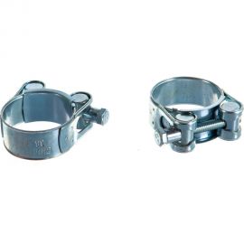 Металлические хомуты СИБРТЕХ, силовые, 36-39мм, ширина 20мм, шарнирный, W1, 2шт 47523 