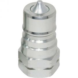 Соединение быстроразъемное серия А ISO 7241-A (1/4; ниппель; оцинкованная сталь) TITAN LOCK TL2AM 