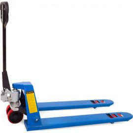 Гидравлическая тележка TOR низкопрофильная г/п 2500 кг 550х1150 мм RHP полиуретан. колеса 1180259 