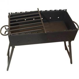 Складной мангал SevenBerg мс600 сталь 3 мм, с полкой-решеткой для гриля 4687202999736 