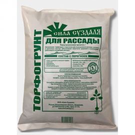 Грунт Сила Суздаля БП для рассады с перегноем 5 л 4680004060413 