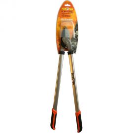Сучкорез с противозазубным лезвием с овальными алюмиевыми ручками NIKONA 67-225 