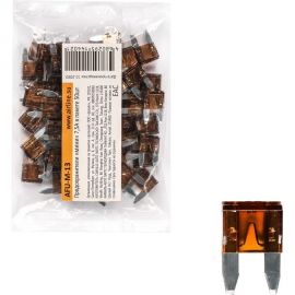 Предохранители AIRLINE Мини 7.5 A, в пакете 50 шт. AFU-M-13 