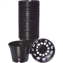 Набор горшков для рассады ЛЕТО 2 л, диам. 16 см, пластик, 20 шт. 90778 