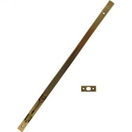 Торцевой шпингалет ALDEGHI LUIGI SPA 600 мм, сталь с латунным покрытием 202AO60 