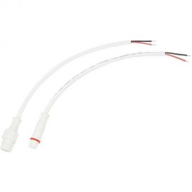 Герметичный соединительный кабель REXANT, IP67, 2х0.35 кв.мм белый 11-9320 