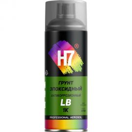 Эпоксидный антикоррозионный грунт для прошлифовок H7 Low Build профессиональный, 1К, аэрозоль, 520 мл 957980 