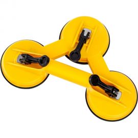 Присоска для стекла DELI DL-XP23 тройная, диаметр присосок 3x118мм, всасывание 120кг 104578 