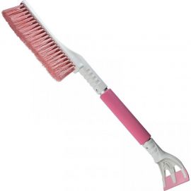 Щетка для снега Nova Bright Li-Sa cо скребком, поролоновая ручка, расщепленная щетина 61 см LS211/2 44408 