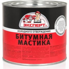 Битумная мастика ЭКСПЕРТ холодного отверждения, 1.8 кг 18608 