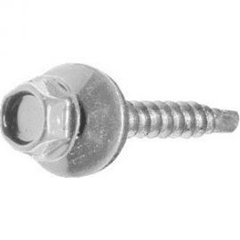 Кровельный саморез STARFIX 5,5x19 мм, цинк, шайба с прокладкой, PT3, 300 шт. SMC2-81097-300 