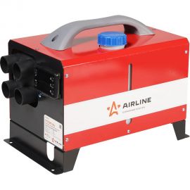 Воздушный автономный переносной отопитель Airline 12 В, 5000 Вт, дизель, металл. корпус (квадратный) AEAZ005 
