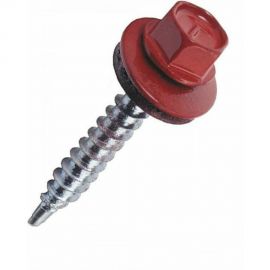 Кровельный саморез Kenner 5,5х19 RAL3005 красное вино 300шт ск55193005ф 