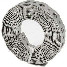 Перфорированная лента VORMANN 16x0,9 мм, 3 м, нержавеющая сталь 011401016 