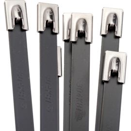 Стальные стяжки с покрытием FORTISFLEX СКС-П 304 7.9х350 74944 