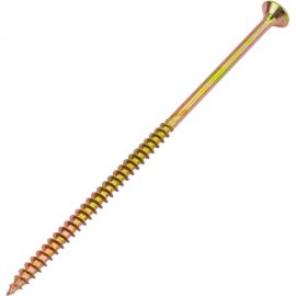 Саморез Мир крепежа DIN 7962 5,0x120 Pozi желтый цинк (250 шт) Т0000005899 