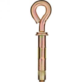 Анкерный болт с кольцом Зубр 12 x 70 мм, 25 шт, желтопассивированный, Профессионал 302392-12-070 