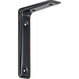 Кронштейн VORMANN 3-F 115х80х40 мм, оцинкованный, цвет: черный, 30 кг 00165 115 S 