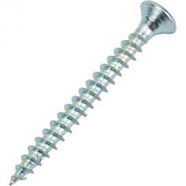 Шуруп крепежная техника белый цинк, 3,0x30 1000 шт. 431452 БК 