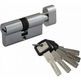 Цилиндровый механизм НОРА-М ЛПУВ.УК-60 30-30 хром Х 14988 