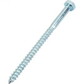 Шуруп с шестигранной головкой Качественный КРЕПЕЖ 6х90, 30 шт. 0300549 КЧ 