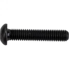 Винт Море-Метизов ISO 7380, класс прочности 10.9, оксид, M8x40 мм, 100 шт. VINT7380840100M 