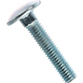 Болт Мир крепежа DIN 603 М6x60 4,8 цинк (25 шт) Т0000010510 