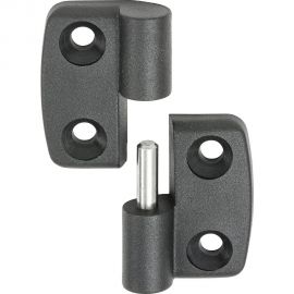Разборная правая петля VORMANN 48х58х8,3 мм, полиамид, штифт - нержавеющая сталь 00440 061 PS 