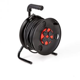 Силовой удлинитель МПП УДЛИНИТЕЛЬ четыре розетки на катушке с заземлением 40 метров + IP-44\У1С-4-30 4 роз с\з ПВС 3*2,5 40 м + IP-44\220В 999000000001302 