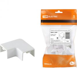 Поворот на 90 градусов TDM КМП 25x16 (4 шт./комп.) SQ0411-0093 